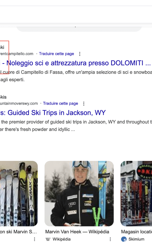 Bug Favicon SERP Google disparait