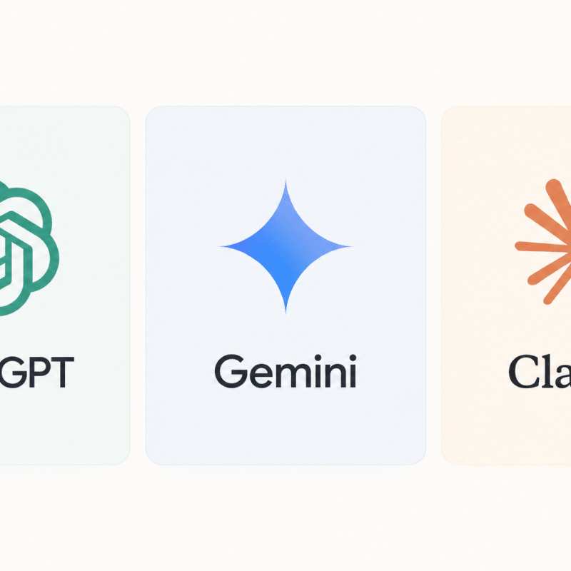 IA chat GPT Claude Gemini
