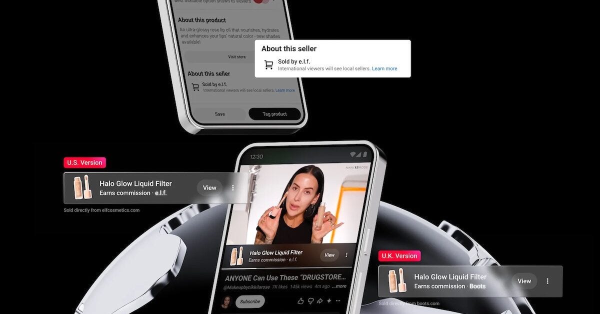 YouTube Shopping France